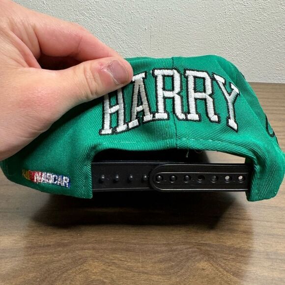 Vintage Harry Gant nascar adjustable SnapBack hat green NWT - Picture 5 of 8